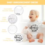 iAOVUEBY baby gift set with high contrast black and white elephant toy, rattle socks, blanket, and onesie.